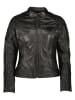 HIS Skórzana kurtka w kolorze czarnym