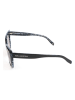 Karl Lagerfeld Damen-Sonnenbrille in Schwarz/ Grau