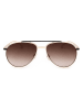 Karl Lagerfeld Herenzonnebril goudkleurig-zwart/bruin