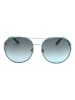 Guess Dameszonnebril turquoise-goudkleurig/blauw
