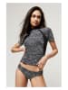 O'Neill Bikini-Hose "Maoi Mix" in Schwarz/ Weiß