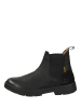 Camel Active Leder-Chelsea-Boots "Commute" in Schwarz