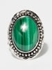 AMAZONIA Silber-Ring "Malinalli" mit Edelstein