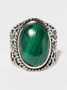 AMAZONIA Silber-Ring "Amimitl" mit Edelstein