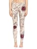 Nastrovje Potsdam Leggings in Beige/ Bordeaux/ Schwarz