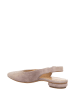 Formentini Skórzane baleriny w kolorze pudrowobeżowym