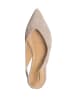 Formentini Skórzane baleriny w kolorze pudrowobeżowym