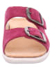 Legero Leren slippers roze