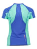 Mizuno Koszulka funkcyjna "Virtual Body G1" w kolorze niebiesko-turkusowym