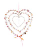 Overbeck and Friends Decoratieve hanger "hart(en) 7 Marigold" blauw/groen - (L)22 x (B)20 cm