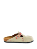Calceo Clogs in Beige/ Bunt