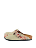Calceo Clogs in Beige/ Bunt