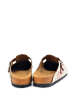 Calceo Clogs in Beige/ Bunt