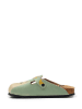 Calceo Clogs mintgroen/crème/oranje/meerkleurig