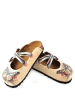 Calceo Clogs geel/meerkleurig