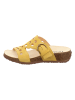 Think! Leren slippers "Mizzi" geel