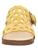 Think! Leren slippers "Mizzi" geel