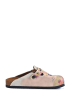Calceo Clogs in Beige/ Bunt