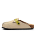 Calceo Clogs in Beige/ Gelb/ Bunt