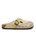 Calceo Clogs beige/geel/meerkleurig