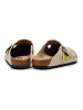 Calceo Clogs beige/geel/meerkleurig