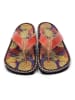 Calceo Teenslippers rood/meerkleurig