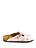 Calceo Clogs in Rosa/ Bunt