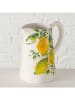 Boltze Dzbanek "Lemony" w kolorze biało-żółtym - 1,25 l