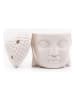 Candle Brothers Geurlamp "Buddha" wit - (H)15,5 x Ø 14,5 cm