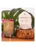 Candle Brothers Geurlamp "Buddha" wit - (H)15,5 x Ø 14,5 cm