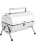 Chefware Picknickgrill in Weiß - (B)50 x (H)37 x (T)30 cm