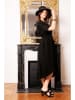 La Fabrique du Lin Lniana sukienka "Jess" w kolorze czarnym