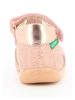 Kickers Leder-Sandalen "Binsia 2" in Rosa