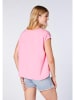 Chiemsee Koszulka "Ling" w kolorze jasnoróżowym ze wzorem