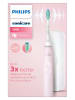 Philips Schallzahnbürste ''Sonicare 3100'' in Rosa/ Weiß
