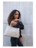 Christian Laurier Leren schoudertas "Pia" beige - (B)33 x (H)30 x (D)12 cm