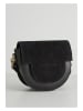 Christian Laurier Leder-Schultertasche "Lexa" in Schwarz - (B)22 x (H)18 x (T)8 cm