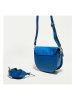 Christian Laurier Leder-Schultertasche "Lexa" in Blau - (B)22 x (H)18 x (T)8 cm