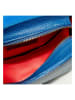 Christian Laurier Leder-Schultertasche "Lexa" in Blau - (B)22 x (H)18 x (T)8 cm