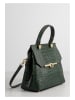 Christian Laurier Leder-Henkeltasche "Emy" in Grün - (B)27 x (H)19 x (T)12 cm