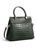 Christian Laurier Leren handtas "Emy" groen - (B)27 x (H)19 x (D)12 cm