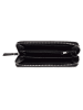 Christian Laurier Leder-Geldbörse "Mony" in Schwarz - (B)19,5 x (H)10,5 x (T)3 cm
