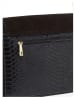 Christian Laurier Leder-Umhängetasche "Acil" in Schwarz - (B)23 x (H)18,5 x (T)8 cm