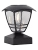 STAR Trading Ledsolarpadverlichting "Felix" zwart - (B)14 x (H)20 x (D)14 cm