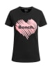 Bench Shirt "Loveheart" in Schwarz
