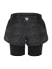 Kilpi Funktionsshorts in Schwarz/ Grau/ Bunt