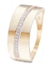 DIAMOND & CO Złoty pierścionek "Madison" z diamentami