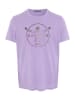 Chiemsee Koszulka "Oscar" w kolorze fioletowym ze wzorem