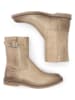 TRAVELIN' Leren boots "Lannion" beige