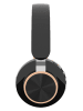 SmartCase Bluetooth-On-Ear-Kopfhörer in Schwarz